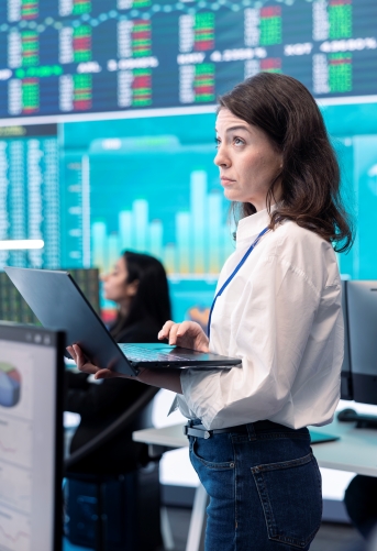 Accountants, auditors, analysts, financial operations, fintech specialists, and compliance roles.